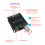 2X50W Bluetooth 5.0 Power Amplifier Class D Audio 10W-200W HiFi 7