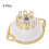 4Pcs 9pin Tube Socket Ceramic Tube Socket,Vacuum Protect Tube Socket 3