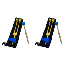 136.1 OM136.1 Aluminum Alloy Tuning Fork with Hammers,Gold