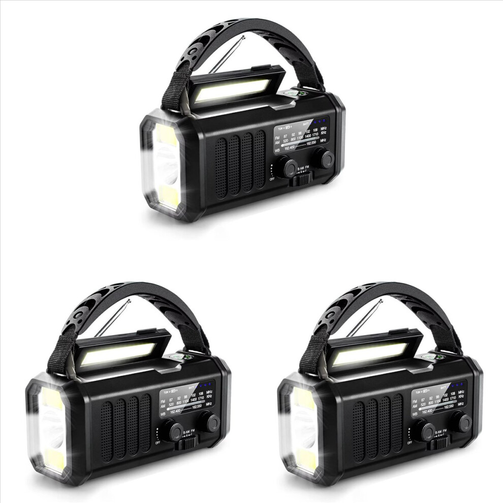 Emergency Weather Radio Fm/Am/,Portable Hand Crank Radio 4851834942280