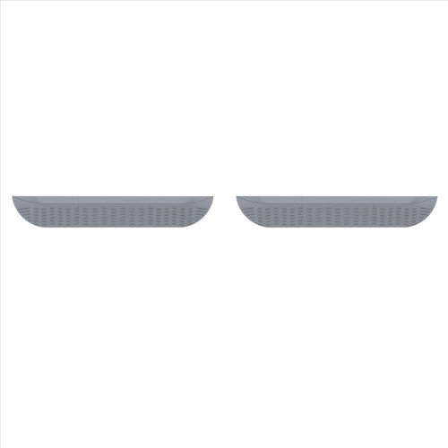Universal Robot Vacuum Sweeper Sill Bar Step Ramp Climbing Mat Gray