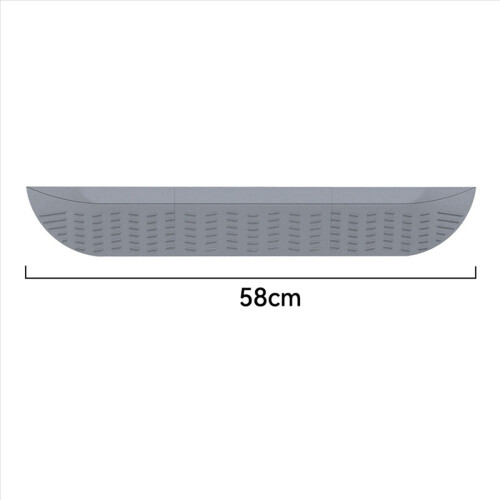 Universal Robot Vacuum Sweeper Sill Bar Step Ramp Climbing Mat Gray 2