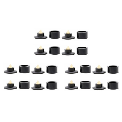 Shock Spikes Spring Damping Pad HIFI Stand Black