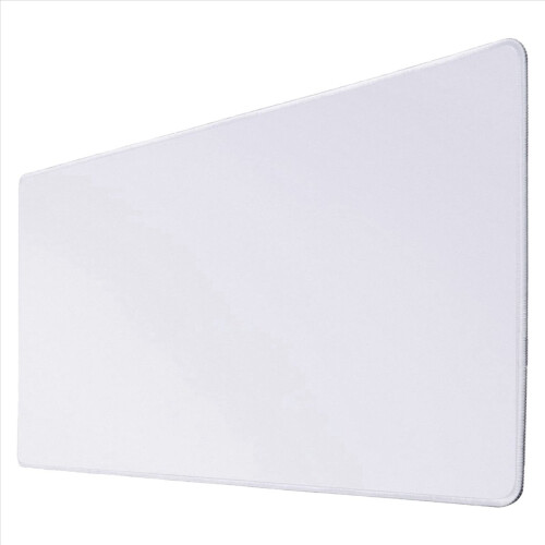 Extended Rubber Gaming Mouse Pad, for Work, Study-White Seam 1