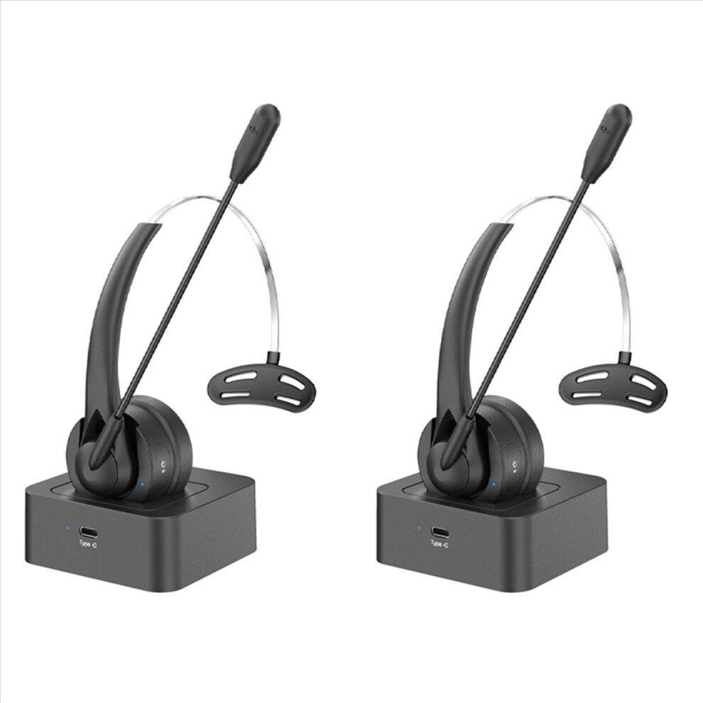 Ear Headset Bt 5.4 Wireless Headphone Call Center Headband Earphone 4851834941153