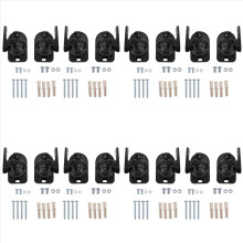 4PCS Universal Speaker Wall Mount Bracket Ceiling Stand Clamp
