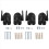 4PCS Universal Speaker Wall Mount Bracket Ceiling Stand Clamp 2