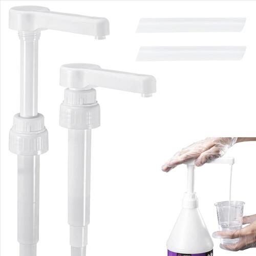 Gallon Pump Dispenser, 2pcs Large Resin Pump Dispenser 30CC 2