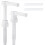 Gallon Pump Dispenser, 2pcs Large Resin Pump Dispenser 30CC 2