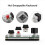 Macropad Gaming Custom Programming Knob Keypads 3 Keys for Photoshop 5