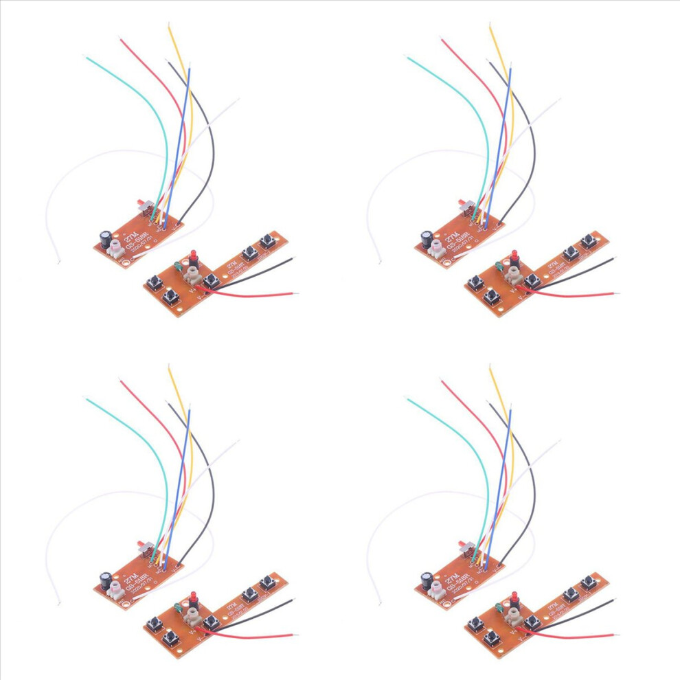 Rc Remote Control 27Mhz Circuit Pcb Transmitter And Receiver Board 4851834944000