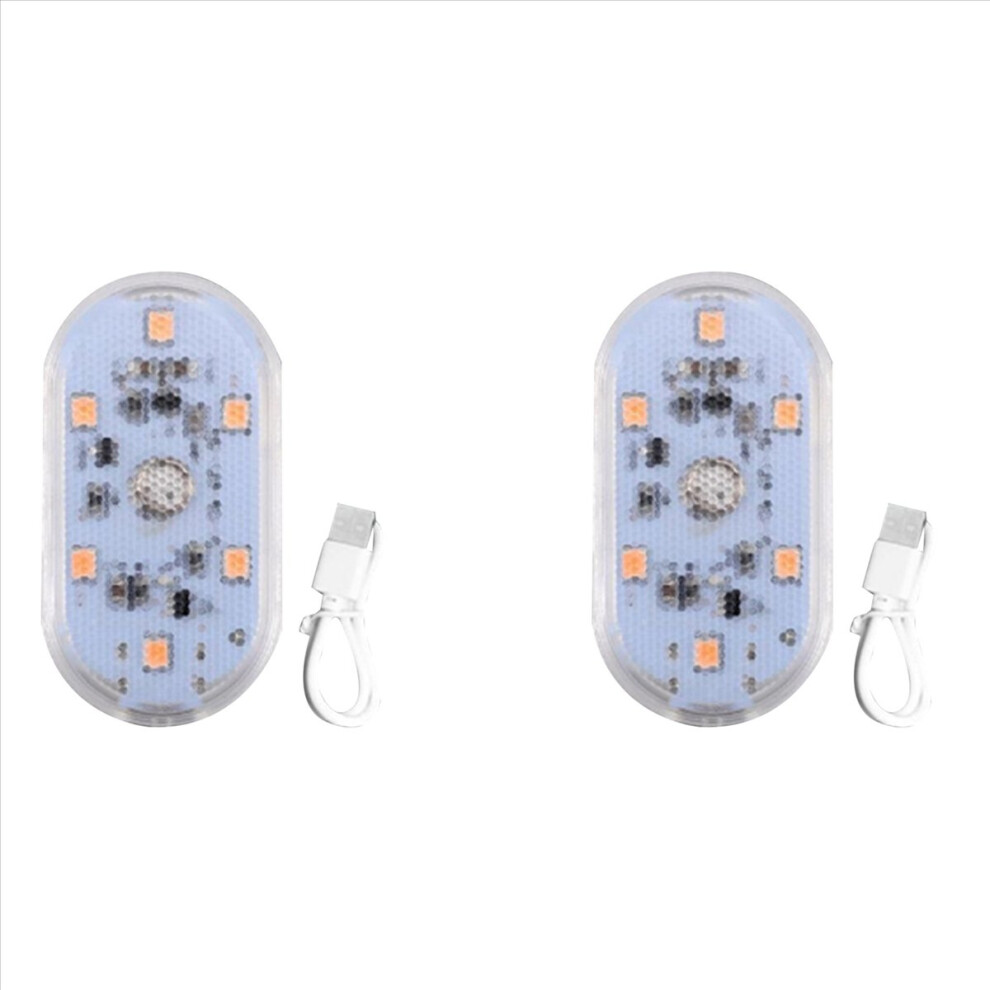 6Led Car Touch S Rechargeable Car Interior Dome ,E Light 4851834979347