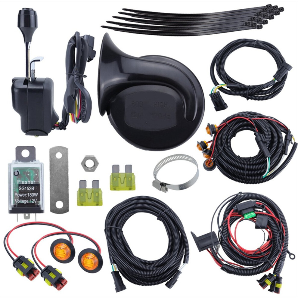 Universal Utv Atv Turn Signal Kit With Column Turn Switch For 4851834972249