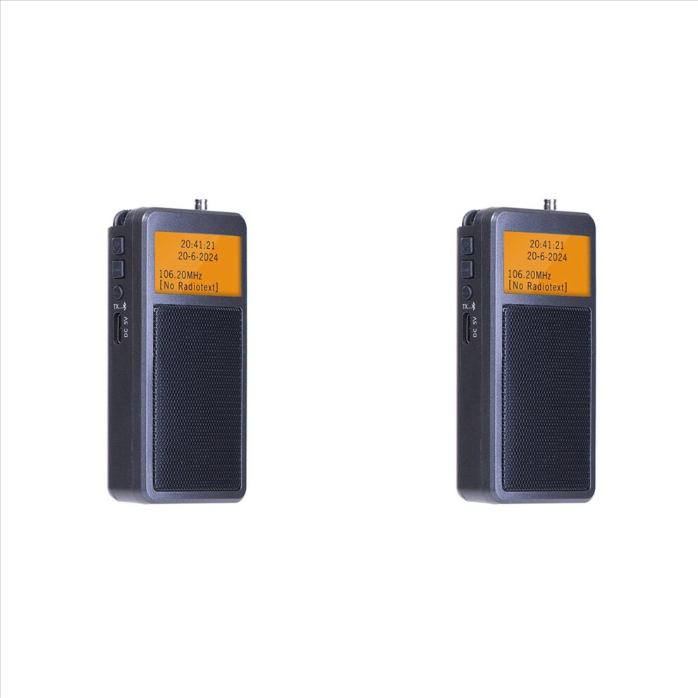 Hrd205 Mini Portable High Sensitivity Bluetooth Transmitter Radio 4851834942563