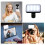 3 Modes Adjustable Brightness Portable Mini Selfie Fill Light 2