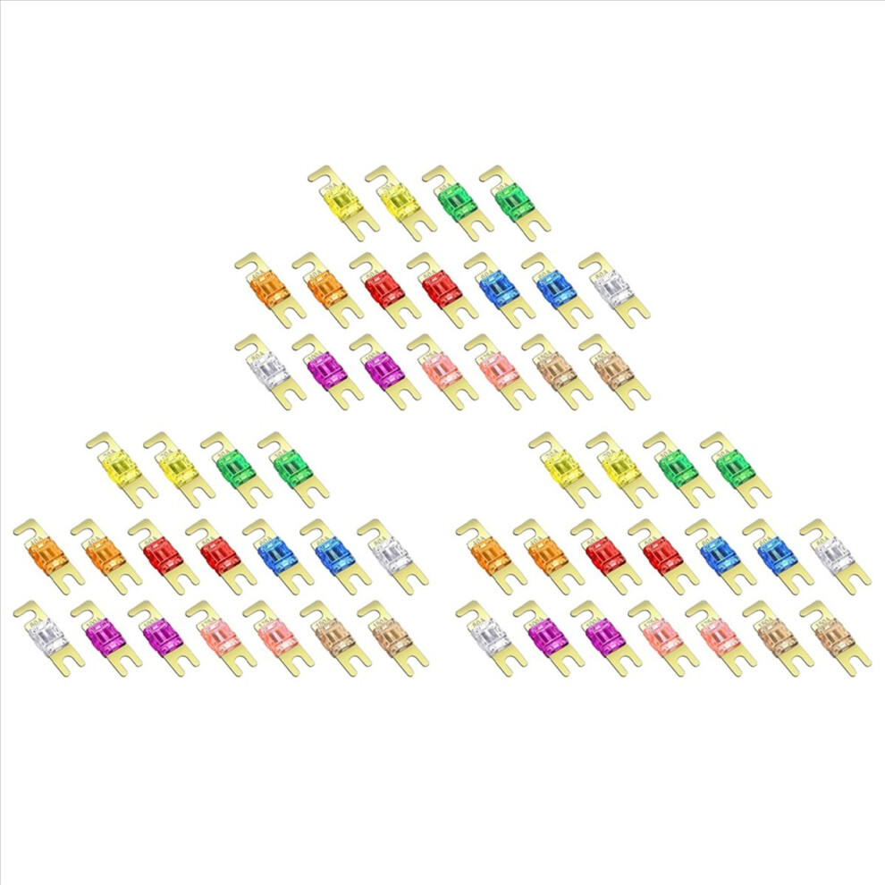 18 Pieces Mini Anl Fuse, Plated Anl Fuse Pack For Automotive Marine 4851834974915