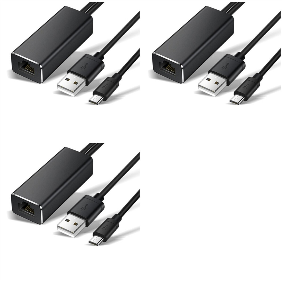 Micro-Usb Ethernet Adapter 10/100Mbps For Usb To Rj45 4851834971082