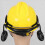 Safety helmet external fan 3 speeds with night light 5