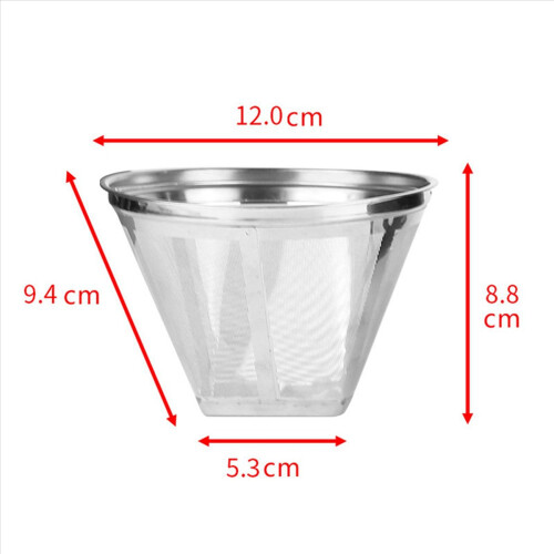 Coffee Filter Coffee Maker Reusable Stainless Steel for 1