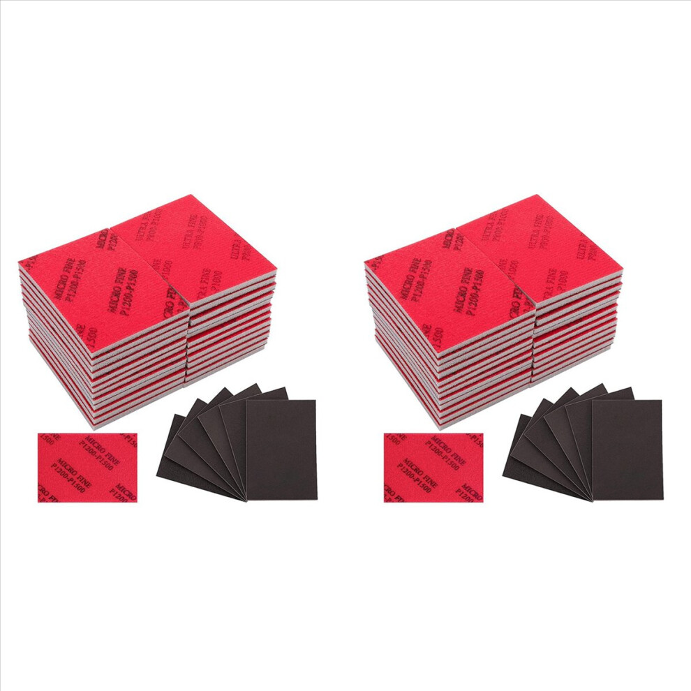 320-3000 Grit Sanding Sponge Set, Fine Foam Sanding Pads 4851834951114