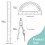 3 Pcs Plastic 12 Inch Ruler 2
