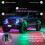 RGB Rock Lights, Multicolor Underglow Lights Kit,8 Pods 2