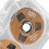 Double-sided Color Housing Empty Tape,Orange 4