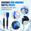 8PCS Motorcycle Accessories Wide Mouth Funnels Flexible Draining Tool 6