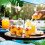 4 Pcs Plastic Cocktail Shaker Hand Drink Mixer Shaker 6