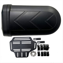 Motorcycle Side Tool Box Waterproof Side Decorative Toolbox for