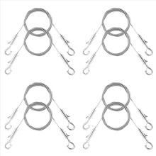 2PCS Adjustable Picture Hanging Wire Kit,1MX1.5Mm Cables Hanging Rope