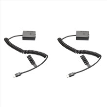 NP-FW50 Dummy Battery PD Type-C Coupler for