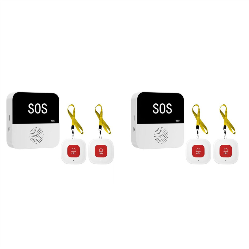 Wireless WiFi Elderly Caregiver Pager SOS Call Button Emergency SOS