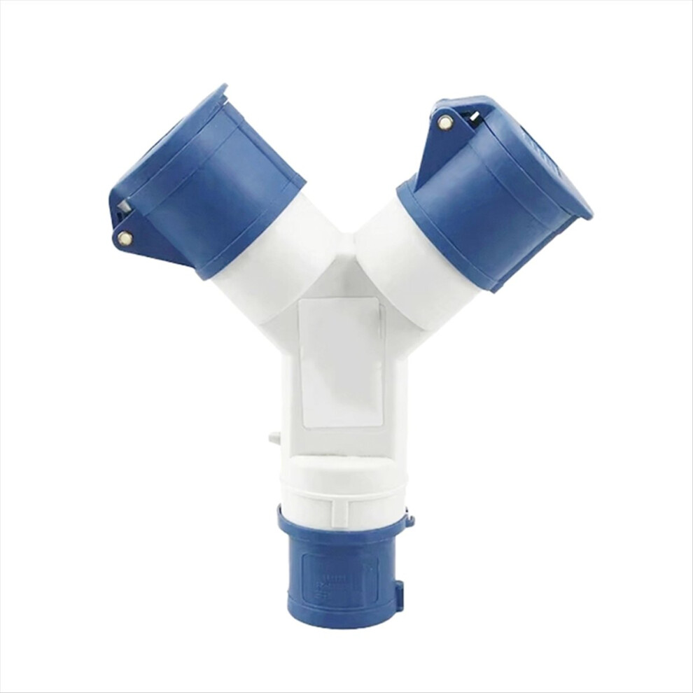 Y-Type Industrial Plug 3Pin 16A Multi-Function Two-Way Connector 4852609181835