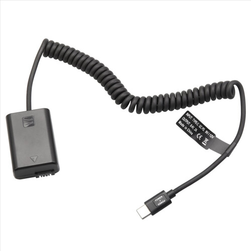 NP-FW50 Dummy Battery PD Type-C Coupler for 2