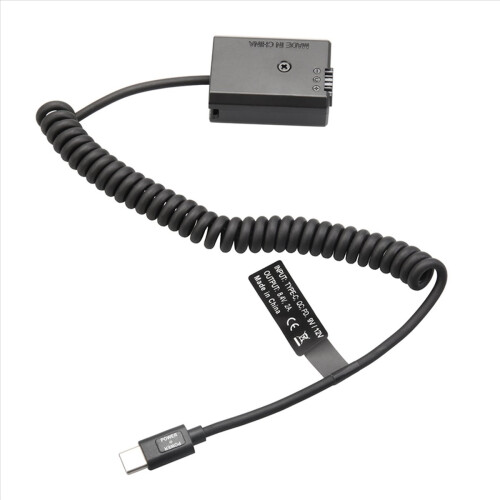 NP-FW50 Dummy Battery PD Type-C Coupler for 1