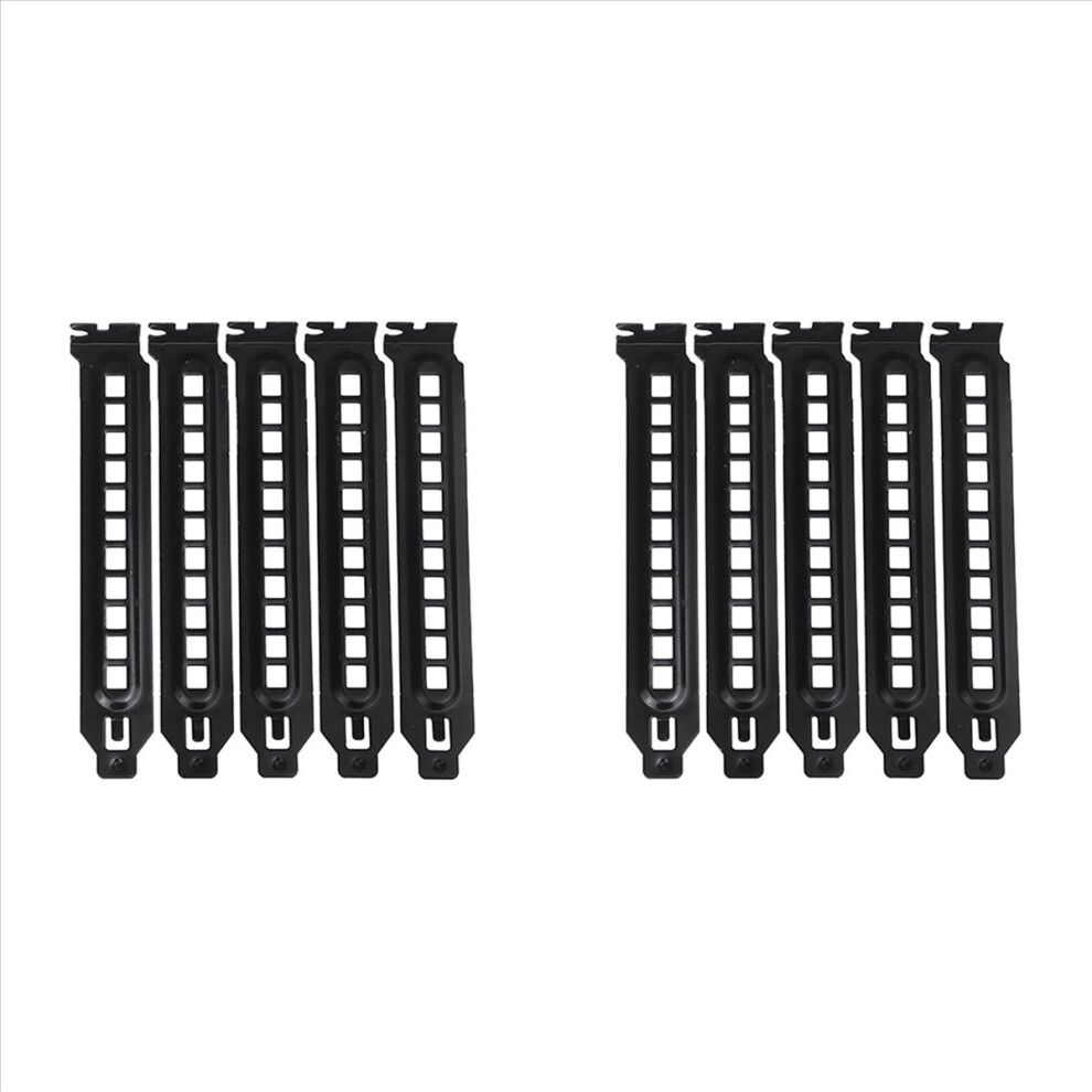 5Pcs Pci Slot Cover Dust Filter Blanking Board, With Hole 4852609181316