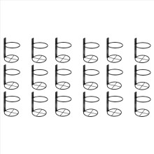 6 Pack Wall Mounted Wine Rack, for Wine Storage Wall Wine Theme Decor