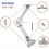 Heavy Duty Hinge Lid Support Hinge for Cabinet Kitchen Wardrobe 2 PCS 6