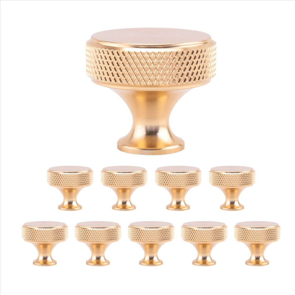 10Pcs Round Kitchen Cabinet Pulls For Dresser, Cupboard And Wardrobe 4851834959110