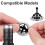3pcs Whisk & Spring Coils for Aeroccino 3/4 / Plus 5