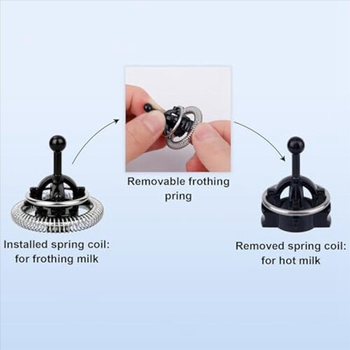 3pcs Whisk & Spring Coils for Aeroccino 3/4 / Plus 1