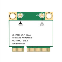 AX1650 WIFI6 Card 2.4G/5G Dual-Band 2974M AX1650 Wireless WiFi Card