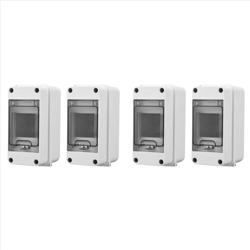 3 Way Distribution Protection Box, Waterproof Transparent Cover