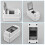 3 Way Distribution Protection Box, Waterproof Transparent Cover 4
