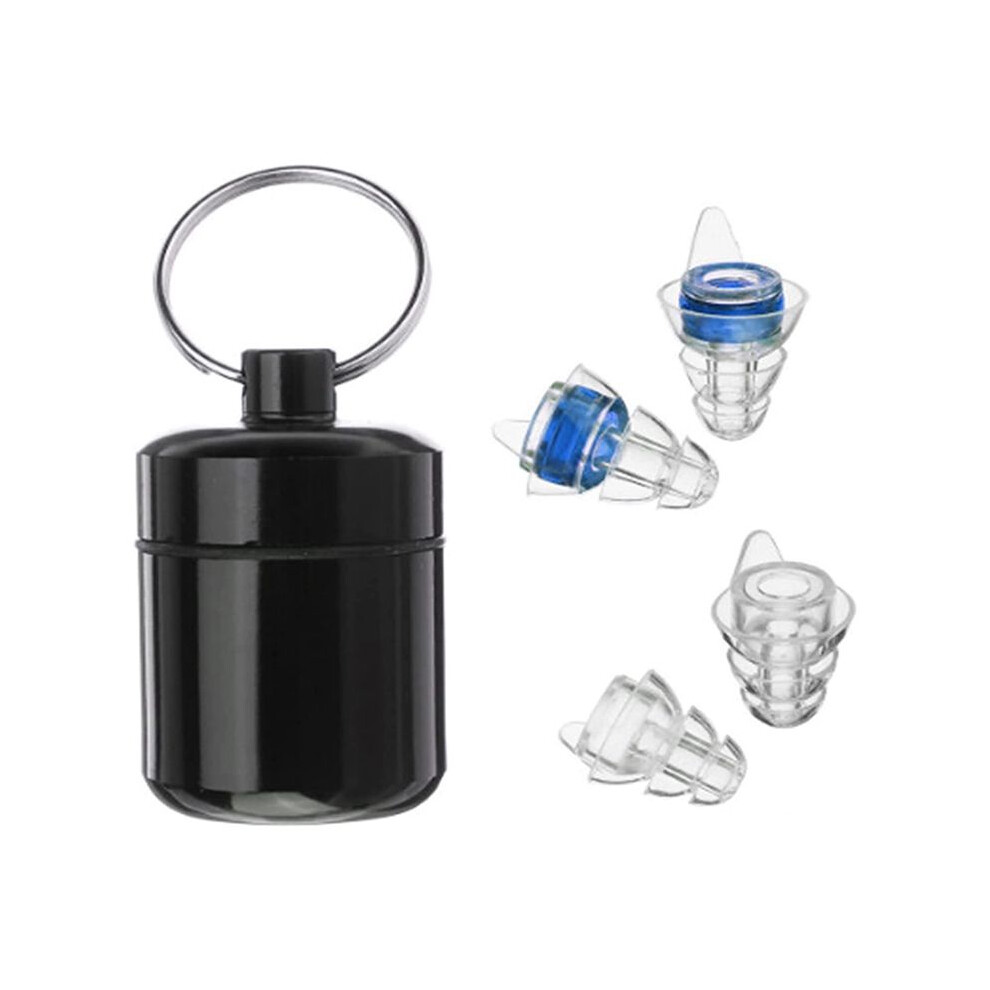 2 Pairs High Fidelity Concert Ear Plugs For Djs, Nightclub, Concert 4852609191735