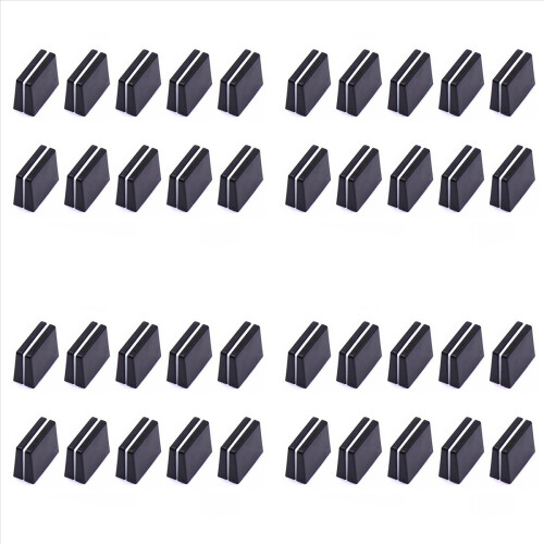 10pcs Fader Caps Mixer Fader Slider Knobs Replacement Buttons Caps