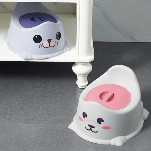with Backrest Pot for Kids Baby Boy - Pink 2