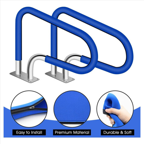 Pool Railing Covers Zippered Swimming Pool 6Ft 2