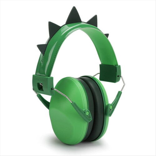 Green Ears Kids Earmuffs Adjustable Anti-Noise Hearing Protector 1